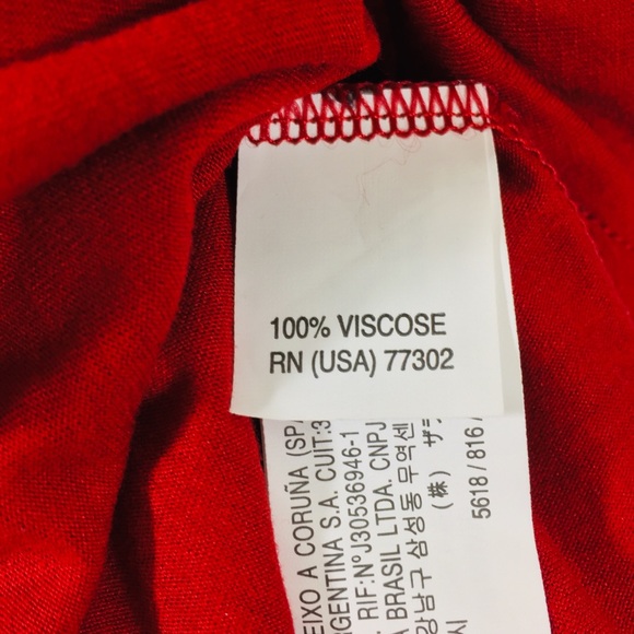 Evening Collection Red Dress SZ M - Picture 6 of 13